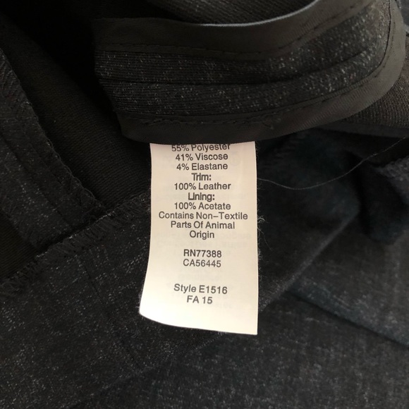 Madewell Leather-Inset Ponte Dress - Picture 6 of 8